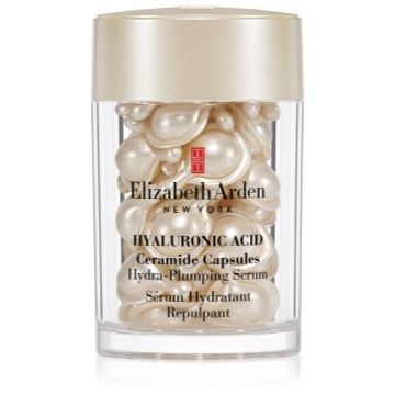 Elizabeth Arden Ceramide Hyaluronic acid plumping serum ser hidratant în capsule