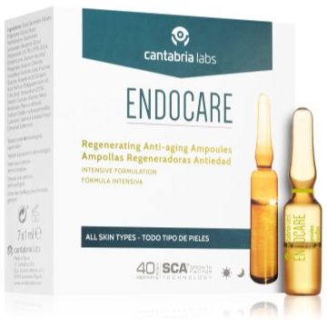 Endocare Tensage fiolă împotriva îmbătrânirii pielii