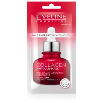Eveline Cosmetics Face Therapy Collagen masca sub forma de crema pentru a restabili fermitatea pielii