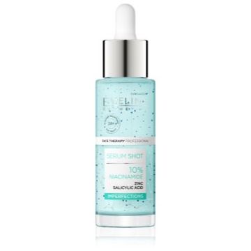 Eveline Cosmetics Serum Shot 10% Niacinamide ser facial pentru ten gras si problematic
