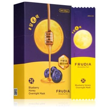 Frudia Honey Blueberry masca hidratanta de noapte pentru ten uscat și sensibil