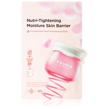 Frudia Pomegranate mască textilă pentru netezire mărește elasticitatea pielii