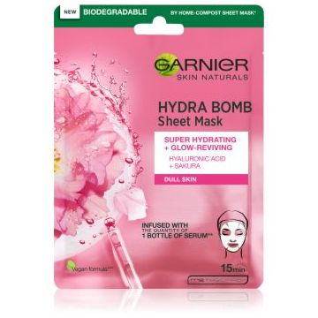 Garnier Skin Naturals Hydra Bomb Masca de celule cu efect lucios