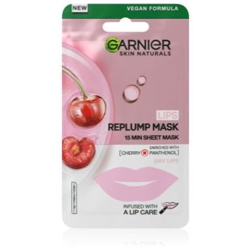 Garnier Skin Naturals Lips Replump Mask masca anti-riduri de buze