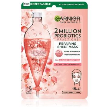 Garnier Skin Naturals mască textilă facială de unică folosință cu probiotice
