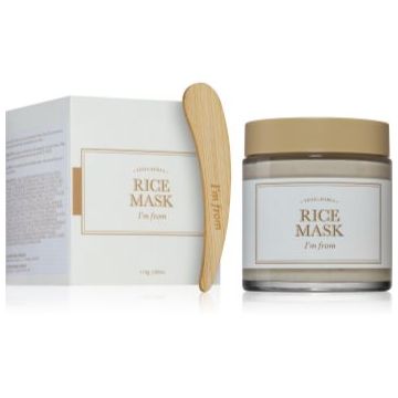 I'm from Rice mască hrănitoare și tonifiantă pentru o piele mai luminoasa