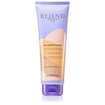Inebrya BLONDesse No-Orange Mask Masca de par neutralizarea subtonurilor de alamă