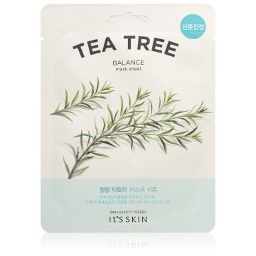 It´s Skin The Fresh Mask Tea Tree mască textilă revitalizantă pentru ten acneic
