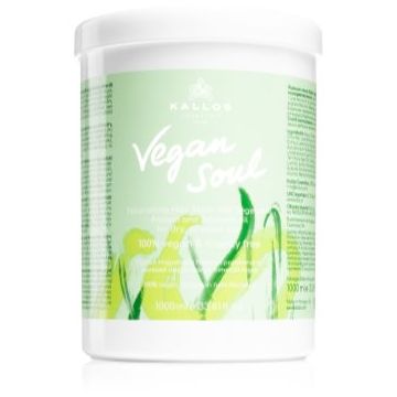 Kallos Vegan Soul Nourishing masca hranitoare pantru par uscat si deteriorat