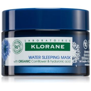 Klorane Cornflower Organic Masca de noapte cu acid hialuronic