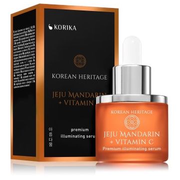 KORIKA Korean Heritage Jeju Mandarin + Vitamin C Premium Illuminating Serum ser facial (iluminator)