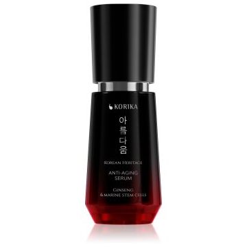 KORIKA Korean Heritage Marine Stem Cells Premium Anti-aging Serum ser facial anti-aging, cu celule stem