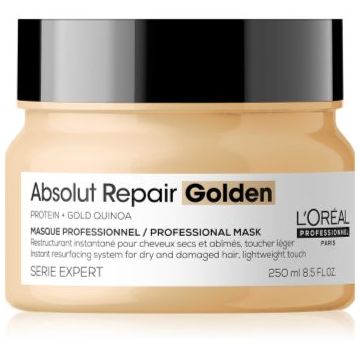 L’Oréal Professionnel Serie Expert Absolut Repair Golden masca pentru regenerare pentru păr uscat și deteriorat