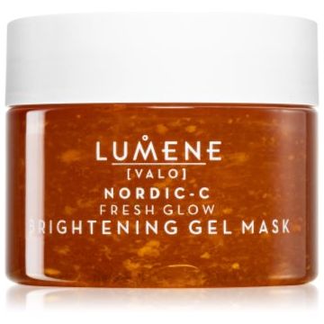 Lumene Nordic-C [VALO] Fresh Glow masca iluminatoare pentru strălucirea și netezirea pielii