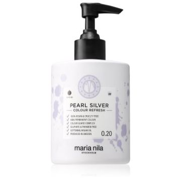 Maria Nila Colour Refresh Pearl Silver mască fină de hrănire fără pigmenți permanenți de culoare