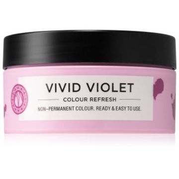 Maria Nila Colour Refresh Vivid Violet mască fină de hrănire fără pigmenți permanenți de culoare