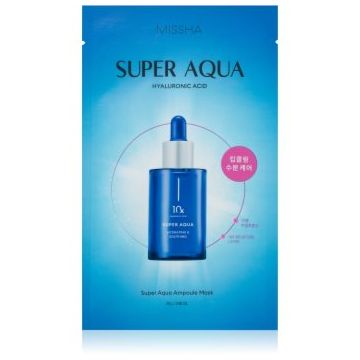 Missha Super Aqua 10 Hyaluronic Acid mască textilă hidratantă