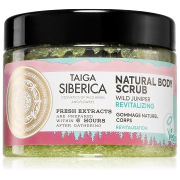 Natura Siberica Taiga Siberica Wild Juniper exfoliant pentru corp