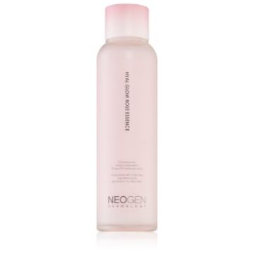 Neogen Dermalogy Hyal Glow Rose Essence emulsie hidratanta cu apă de trandafiri
