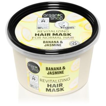 Organic Shop Banana & Jasmine Masca de par pentru volum