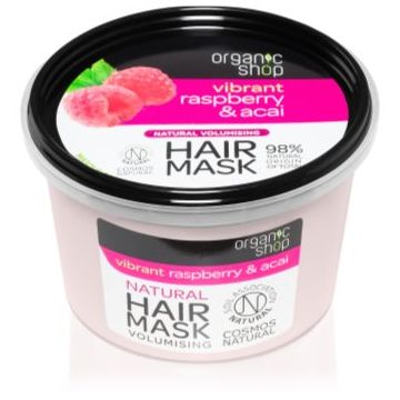 Organic Shop Vibrant Raspberry & Acai masca de par hranitoare