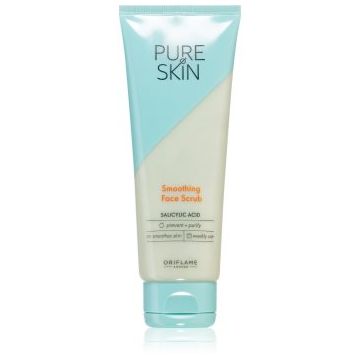 Oriflame Pure Skin exfoliant cu efect calmant pentru piele cu acid salicilic