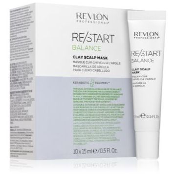 Revlon Professional Re/Start Balance mască cu argilă pentru scalp
