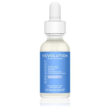 Revolution Skincare Super Salicylic 2% Salicylic Acid & Fruit Enzymes ser pentru regenerarea tenului gras și problematic