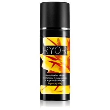 RYOR Argan Oil ser revitalizant cu acid hialuronic