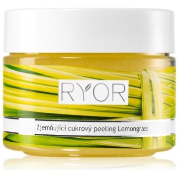 RYOR Lemongrass exfoliant din zhar pentru netezire pentru corp