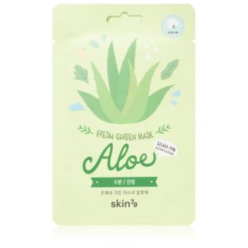 Skin79 Fresh Garden Aloe mască textilă calmantă cu aloe vera
