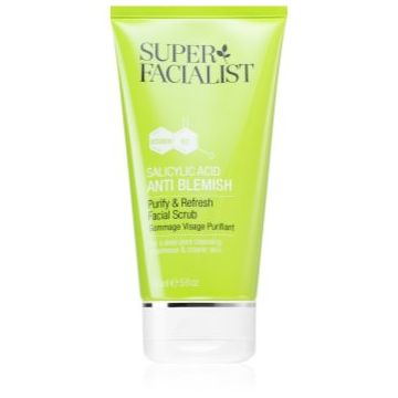 Super Facialist Salicylic Acid Anti Blemish curatare usoara dupa exfoliere pentru ten gras si problematic