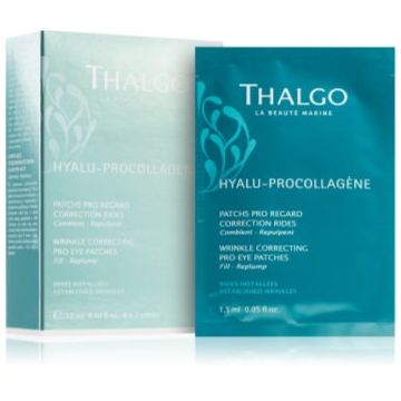 Thalgo Hyalu-Procollagen Wrinkle Correcting Pro Eye Patches mască pentru ochi, cu efect de netezire