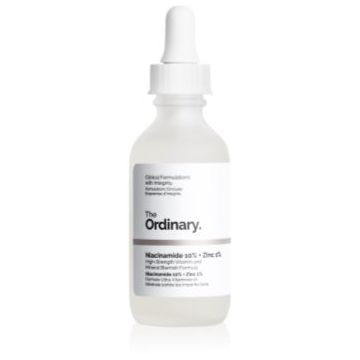 The Ordinary Niacinamide 10% + Zinc 1% ser facial cu efect iluminator