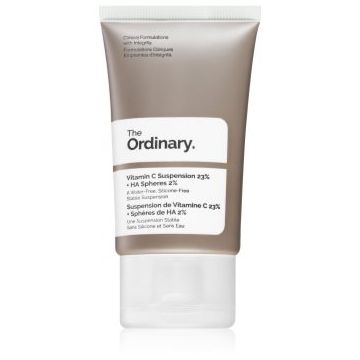 The Ordinary Vitamin C Suspension 23% + HA Spheres 2% ser stralucire cu vitamina C