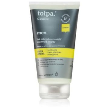 Tołpa Dermo Men Max Effect gel exfoliant de curatare pentru barbati