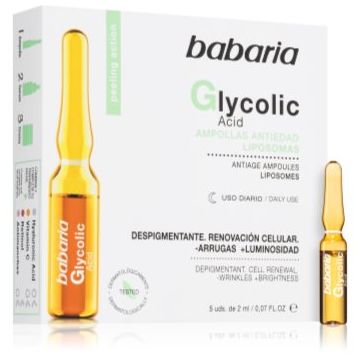 Babaria Glycolic Acid ser antirid iluminator in fiole
