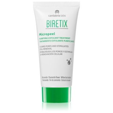 Biretix MIcropeel gel exfoliant pentru curatare profunda