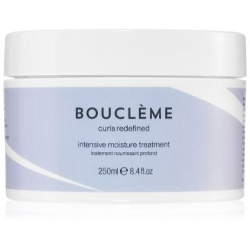 Bouclème Curl Intensive Moisture Treatment îngrijire hidratantă și nutritivă pentru stralucirea și elasticitatea părului pentru par ondulat si cret