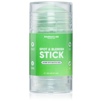 breakout + aid Spot & Blemish Stick masca faciala din caolin pentru pielea problematica