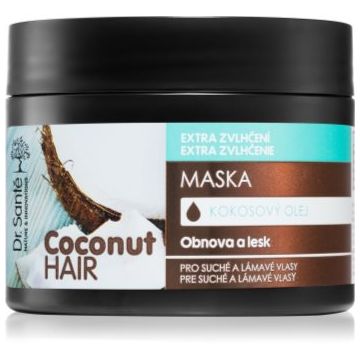 Dr. Santé Coconut masca hidratanta stralucire pentru parul uscat si fragil