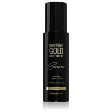 Dripping Gold Luxury Tanning Serum produs bronzare corp si fata
