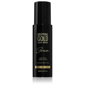 Dripping Gold Luxury Tanning Serum produs bronzare corp si fata