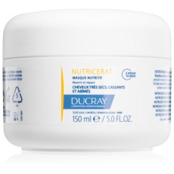 Ducray Nutricerat masca de par hranitoare pentru păr uscat și deteriorat