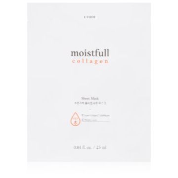 ETUDE Moistfull Collagen mască textilă hidratantă cu colagen