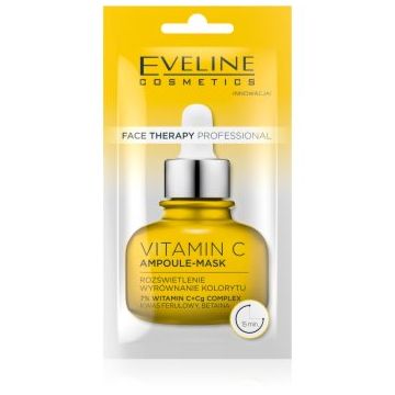Eveline Cosmetics Face Therapy Vitamin C masca sub forma de crema pentru o piele mai luminoasa