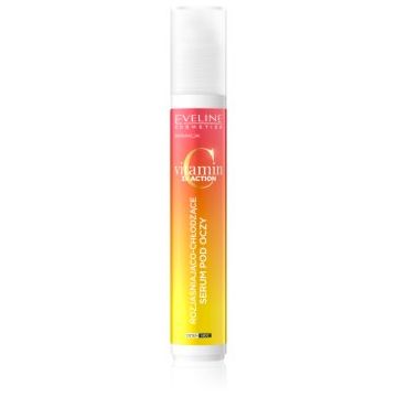 Eveline Cosmetics Vitamin C 3x Action ser pentru ochi, cu efect de iluminare roll-on
