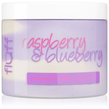 Fluff Blueberry & Raspberry exfoliant pentru corp