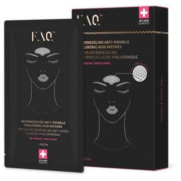 FOREO FAQ™ Microneedling Anti-Wrinkle plasture antirid pentru frunte cu acid hialuronic