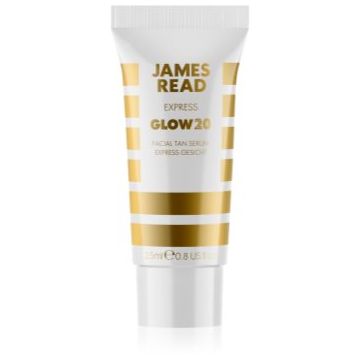 James Read GLOW20 Facial Tanning Serum ser autobronzant pentru fata